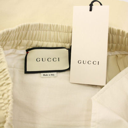 Gucci Side Line Short Pants Sideline Shorts Easy 44 Beige 575322 KH