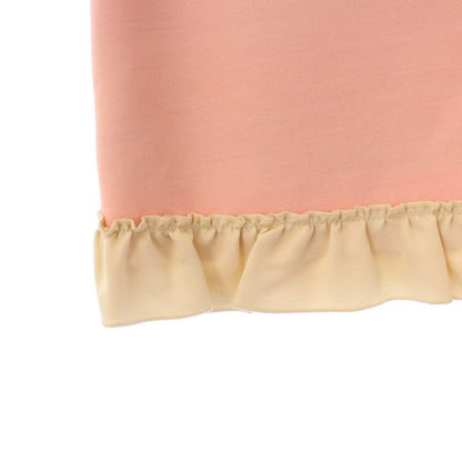 Gucci Tight Skirt Knee Length Ruffle Pink 38453896 KH