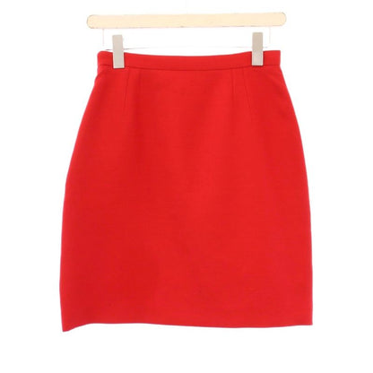 Gucci Tight Skirt Knee Length 38 Red 619479 KH