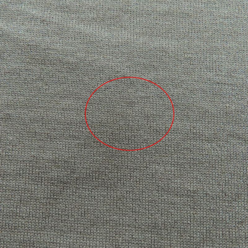 Hermes 100% Cotton Chaine D'ancre Pocket Crew Neck Short Sleeve Dress Khaki 38