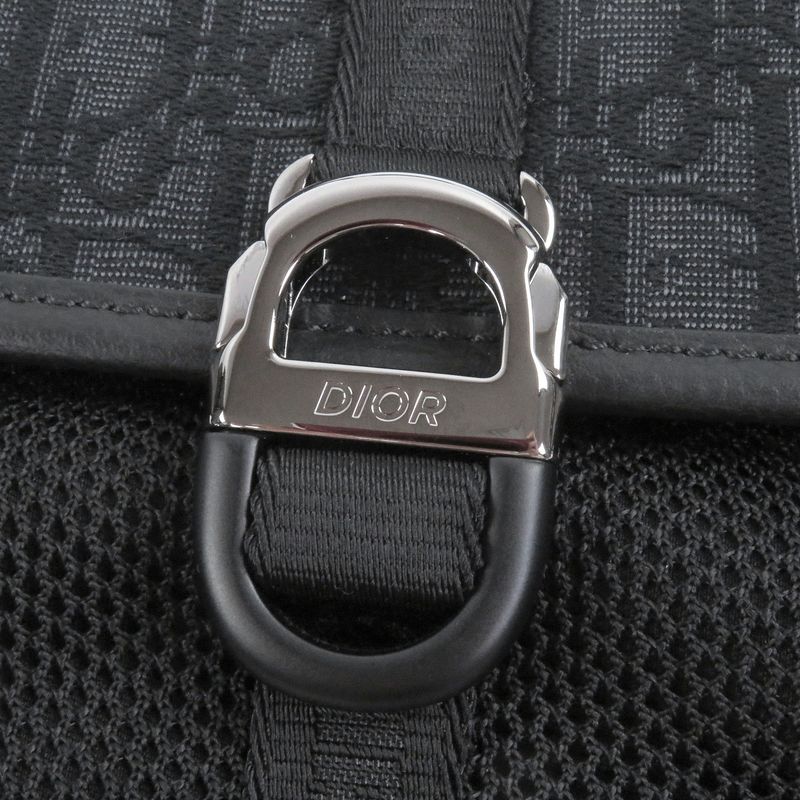 Dior Homme 2esws006yky Canvas Leather Dior 8 Buckle Oblique All Over Pattern