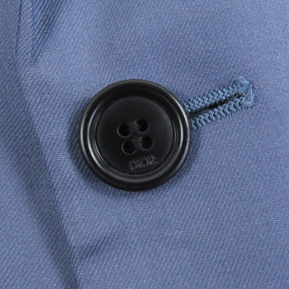 Dior Homme 933c204a4736 100% Cashmere Single Uncon Jacket Tailored Jacket Blue