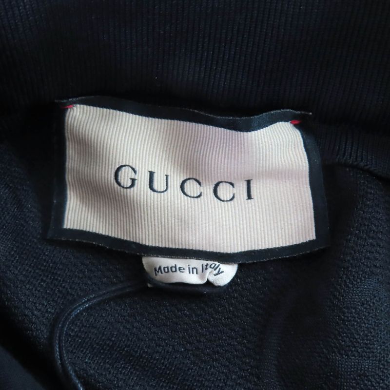 Gucci 22aw 655183 Polyester GG Pattern Jersey Jacquard Skirt Bottoms Black XS