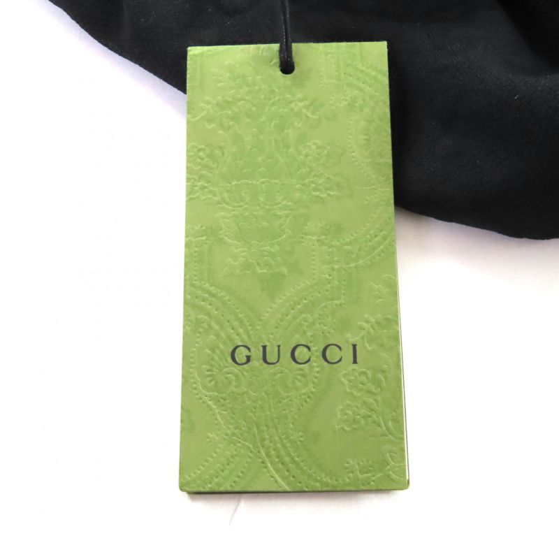 Gucci 22aw 655183 Polyester GG Pattern Jersey Jacquard Skirt Bottoms Black XS
