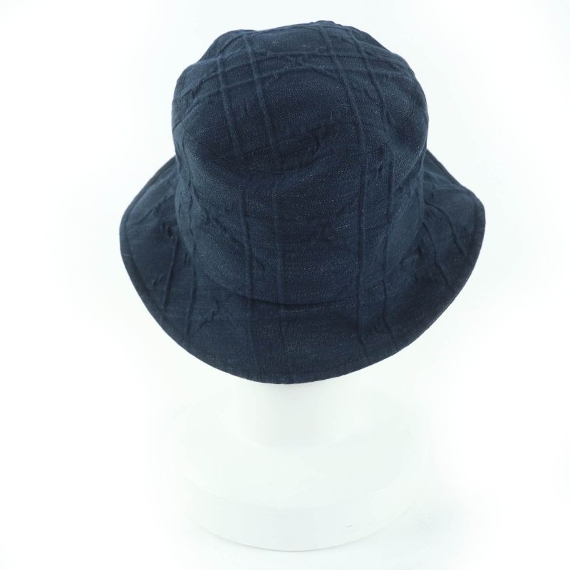Christian Dior 42tce923a155 Teddy-D Cotton Cannage Denim Bob Hat Indigo Blue 57