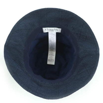 Christian Dior 42tce923a155 Teddy-D Cotton Cannage Denim Bob Hat Indigo Blue 57