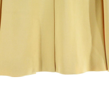 Hermes Wool 7B Tailored Long Jacket Yellow Women's