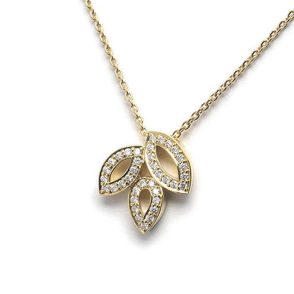 Harry Winston HW Lily Cluster-mini Necklace 750yg-diamond