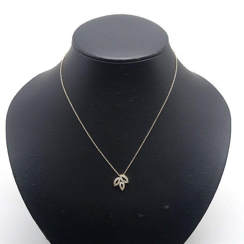 Harry Winston HW Lily Cluster-mini Necklace 750yg-diamond
