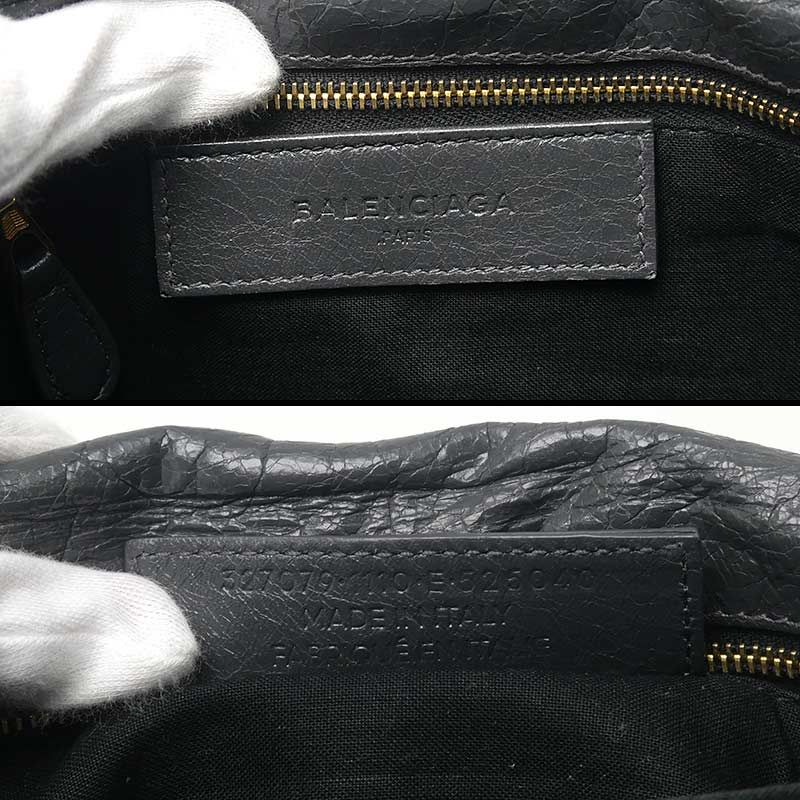 Balenciaga Giant Envelope Clutch Shoulder Bag Gray