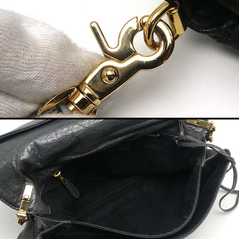 Balenciaga Giant Envelope Clutch Shoulder Bag Gray