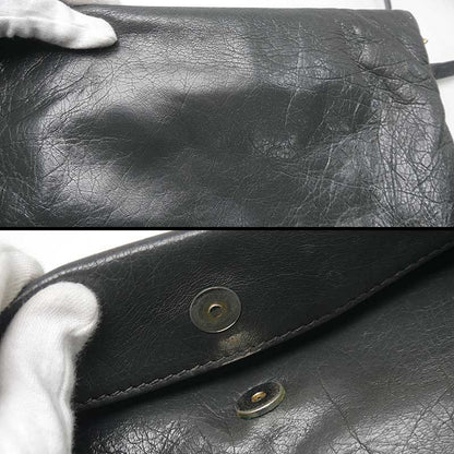 Balenciaga Giant Envelope Clutch Shoulder Bag Gray