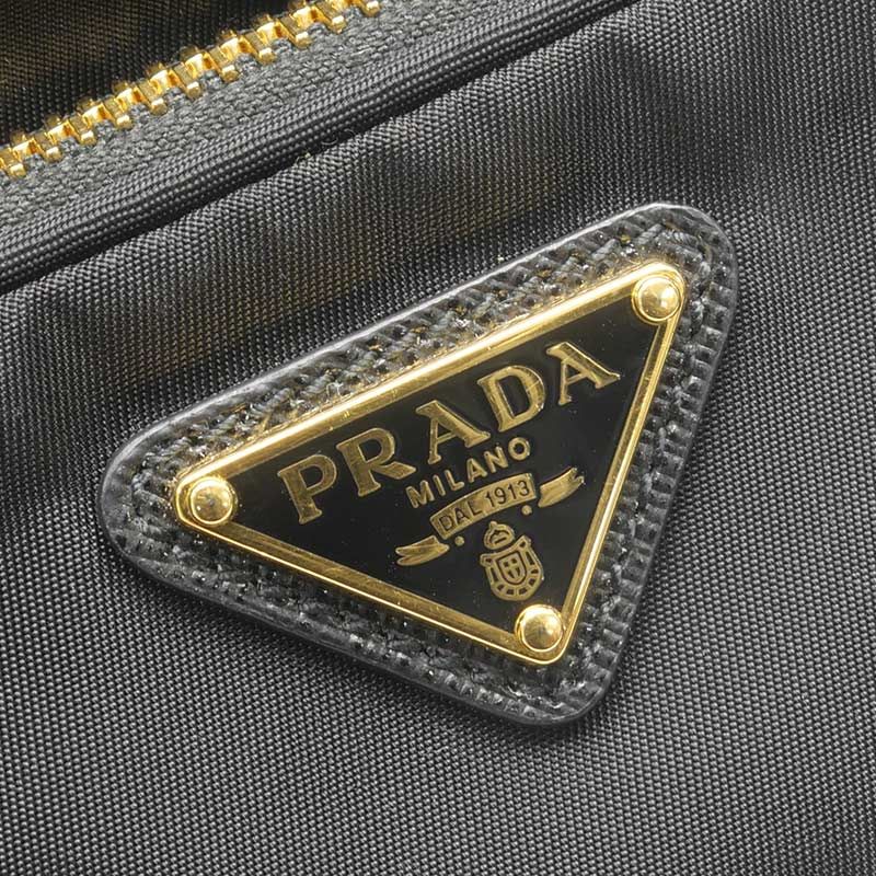 Prada Duet Re-nylon Bucket Bag 1bh038 Black