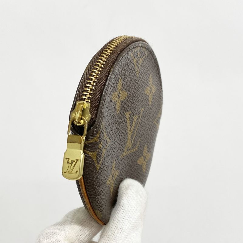Louis Vuitton Coin Case Monogram Porto Moneron M61926 Brown Men's Women's Unisex