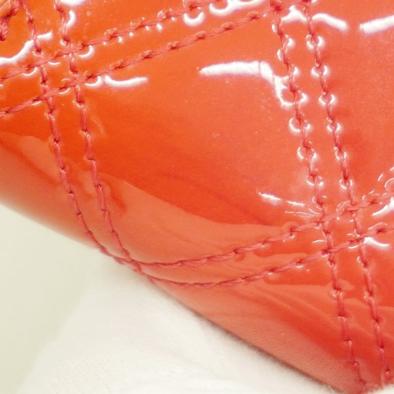 Chanel Coin Case Matelasse Patent Leather Pink Silver Hardware Ladies