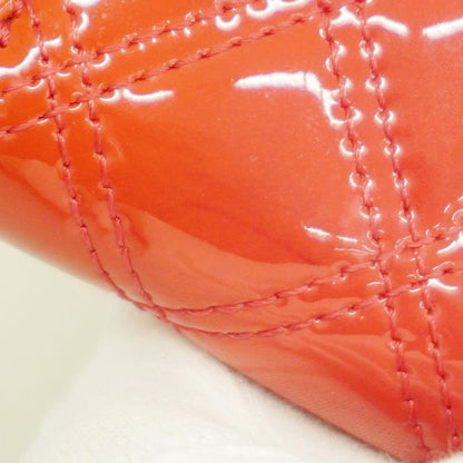 Chanel Coin Case Matelasse Patent Leather Pink Silver Hardware Ladies