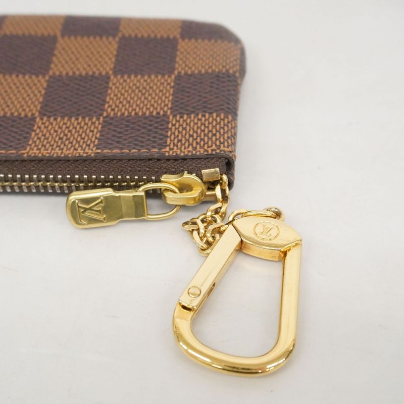 Louis Vuitton Coin Case Damier Pochette Cles N62658 Ebene Men's Women's Unisex