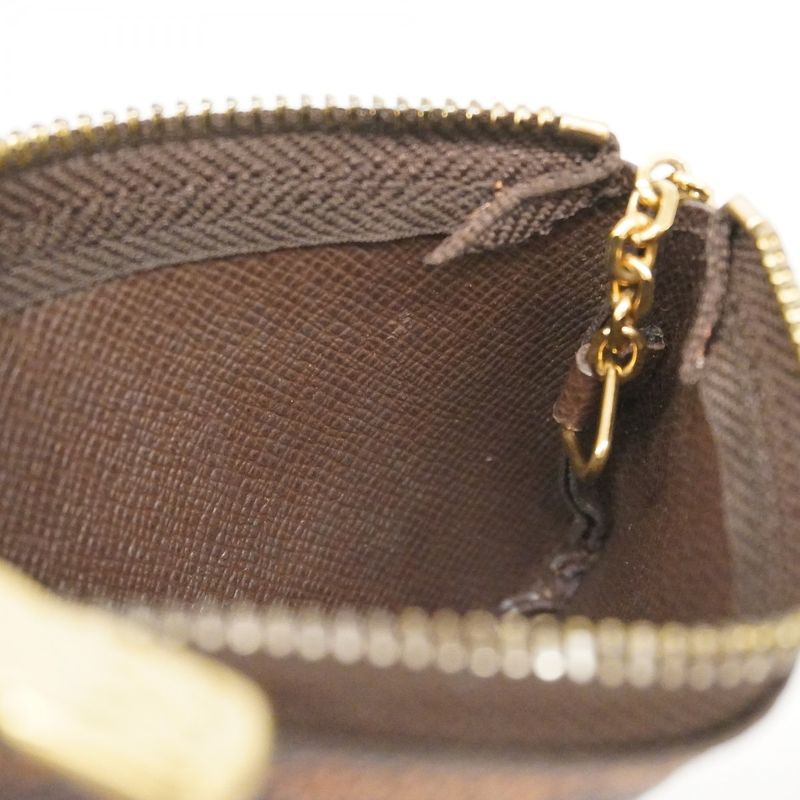 Louis Vuitton Coin Case Damier Pochette Cles N62658 Ebene Men's Women's Unisex