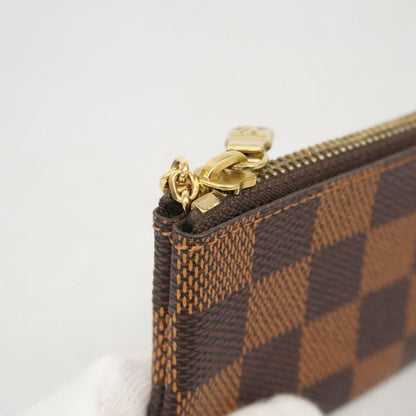 Louis Vuitton Coin Case Damier Pochette Cles N62658 Ebene Men's Women's Unisex