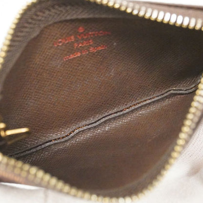 Louis Vuitton Coin Case Damier Pochette Cles N62658 Ebene Men's Women's Unisex