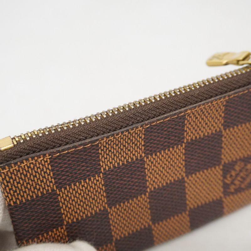 Louis Vuitton Coin Case Damier Pochette Cles N62658 Ebene Men's Women's Unisex