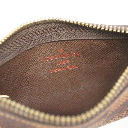 Louis Vuitton Coin Case Damier Pochette Cles N62658 Ebene Men's Women's Unisex