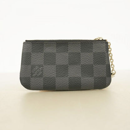 Louis Vuitton Coin Case Damier Graphite Pochette Cles N60155 Black Men's