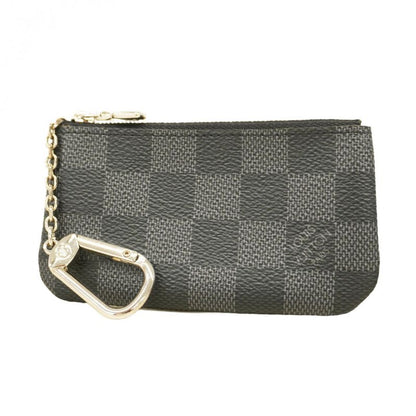 Louis Vuitton Coin Case Damier Graphite Pochette Cles N60155 Black Men's