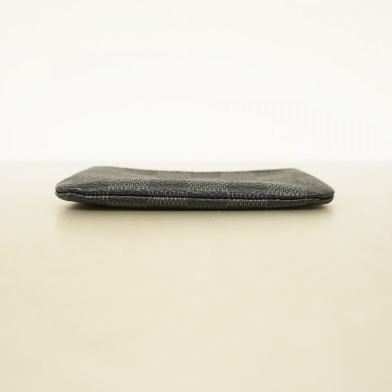 Louis Vuitton Coin Case Damier Graphite Pochette Cles N60155 Black Men's