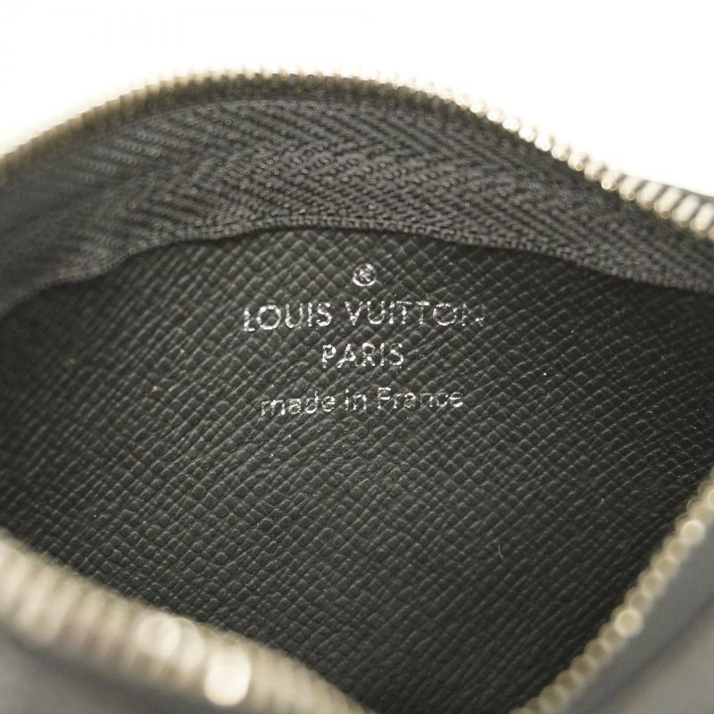 Louis Vuitton Coin Case Damier Graphite Pochette Cles N60155 Black Men's