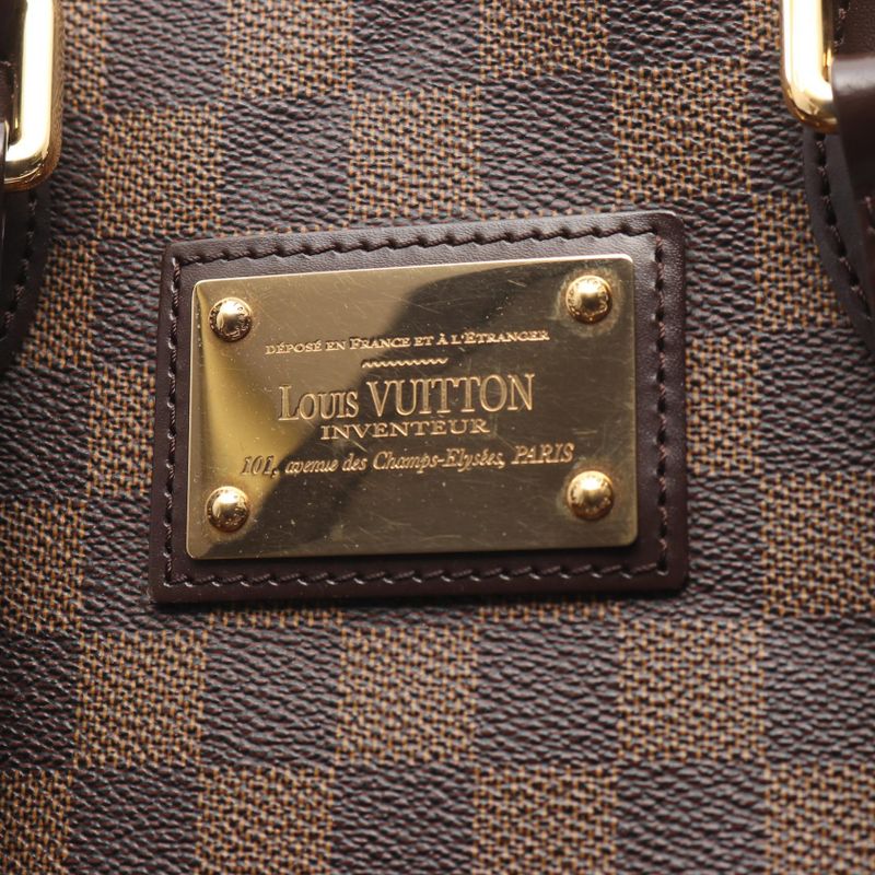 Louis Vuitton Tote Bag Hampstead PM N51205 PVC Coated Canvas Leather Hampstead
