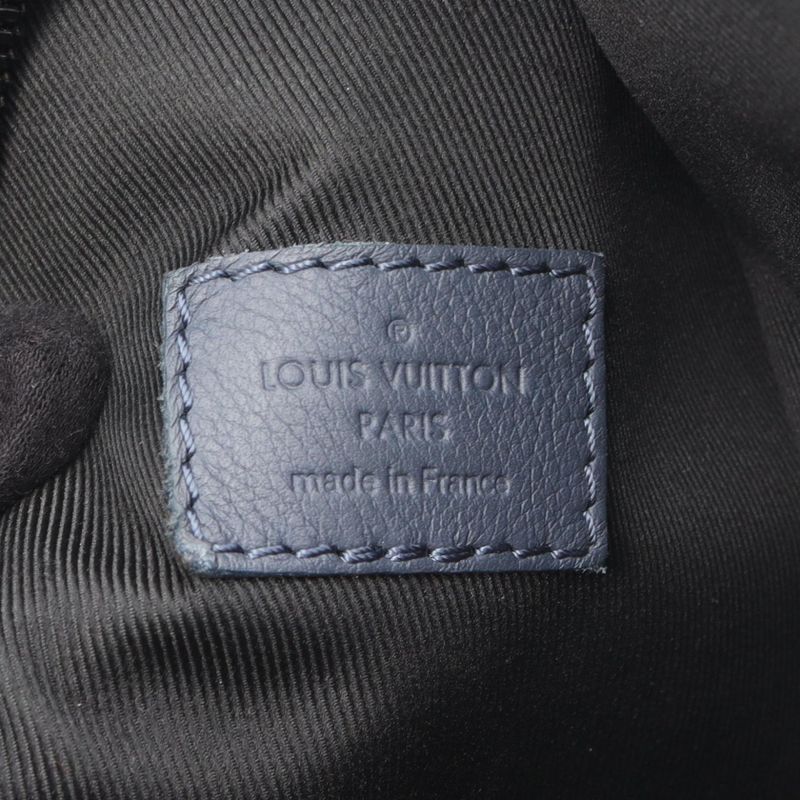 Louis Vuitton Waist Bag Body Bag Duo Ring Bag M46562 Blue Leather Duo Ring Bag