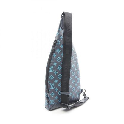 Louis Vuitton Waist Bag Body Bag Duo Ring Bag M46562 Blue Leather Duo Ring Bag