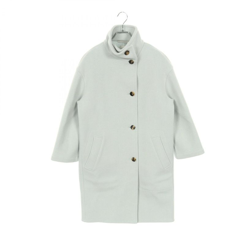 Hermes 3h0187dk Wool Coat Women's Used a