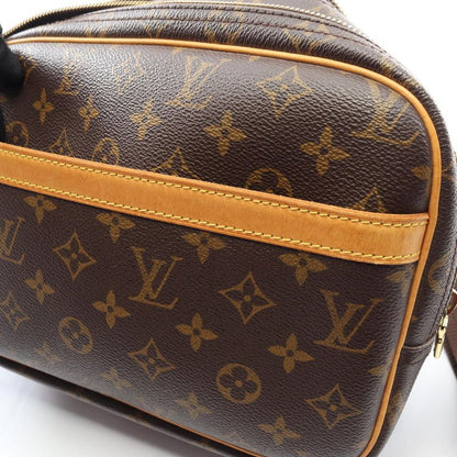 Louis Vuitton Shoulder Bag Reporter PM M45254 PVC Coated Canvas Leather