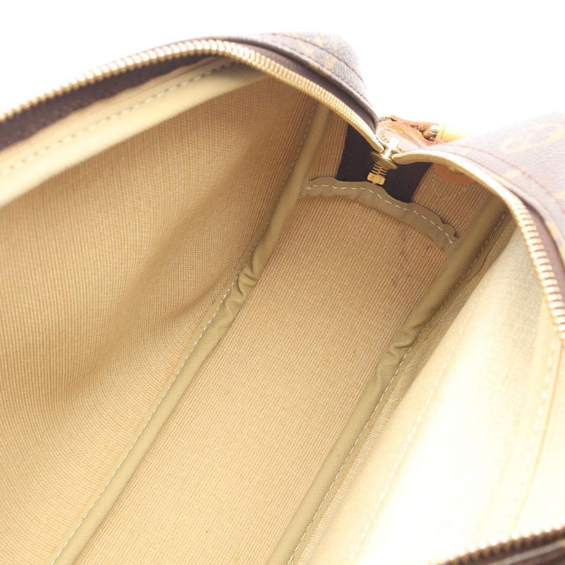 Louis Vuitton Shoulder Bag Reporter PM PVC Coated Canvas Leather