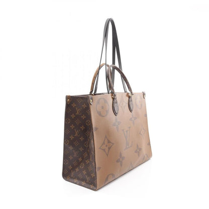 Louis Vuitton Shoulder Bag on the Go GM M45320 PVC Coated Canvas Leather on the