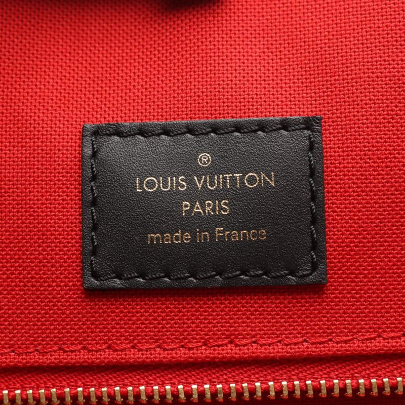 Louis Vuitton Shoulder Bag on the Go GM M45320 PVC Coated Canvas Leather on the