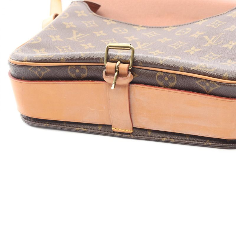 Louis Vuitton Shoulder Bag Cartesier GM M51252 PVC Coated Canvas Leather