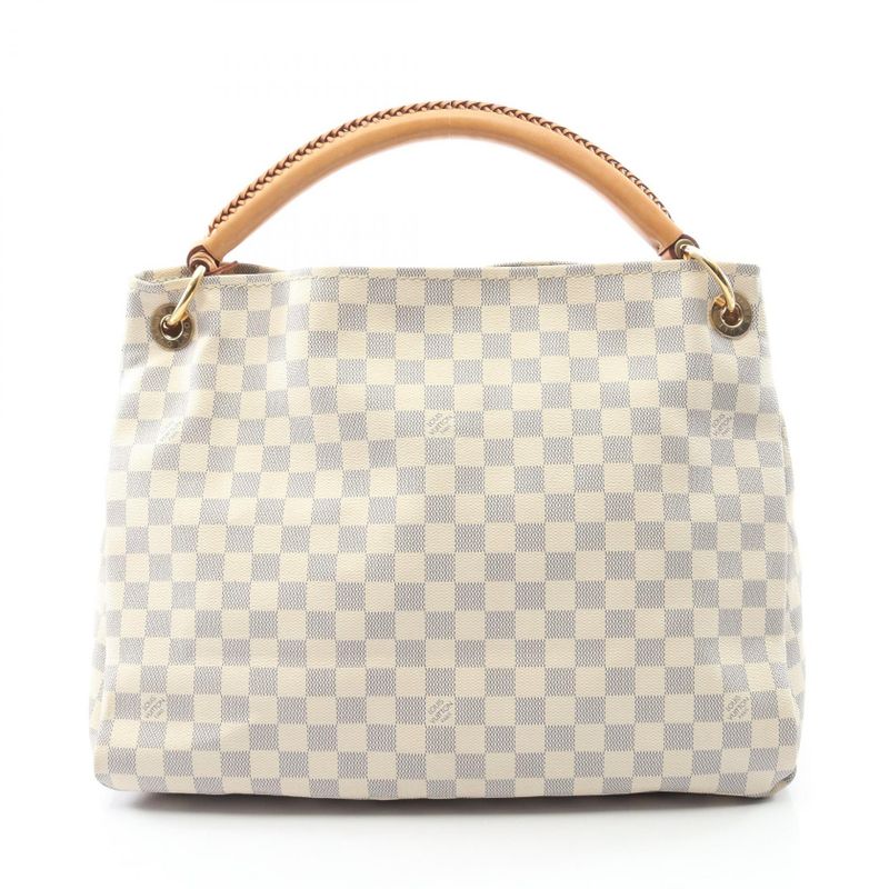 Louis Vuitton Shoulder Bag Artsy MM N41174 PVC Coated Canvas Leather Artsy MM