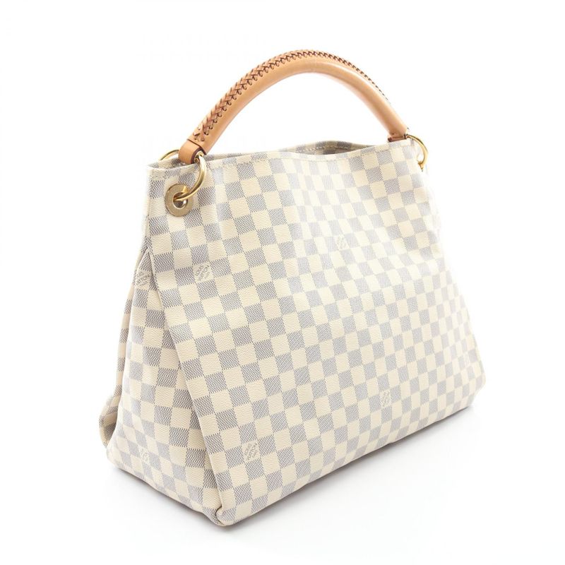 Louis Vuitton Shoulder Bag Artsy MM N41174 PVC Coated Canvas Leather Artsy MM