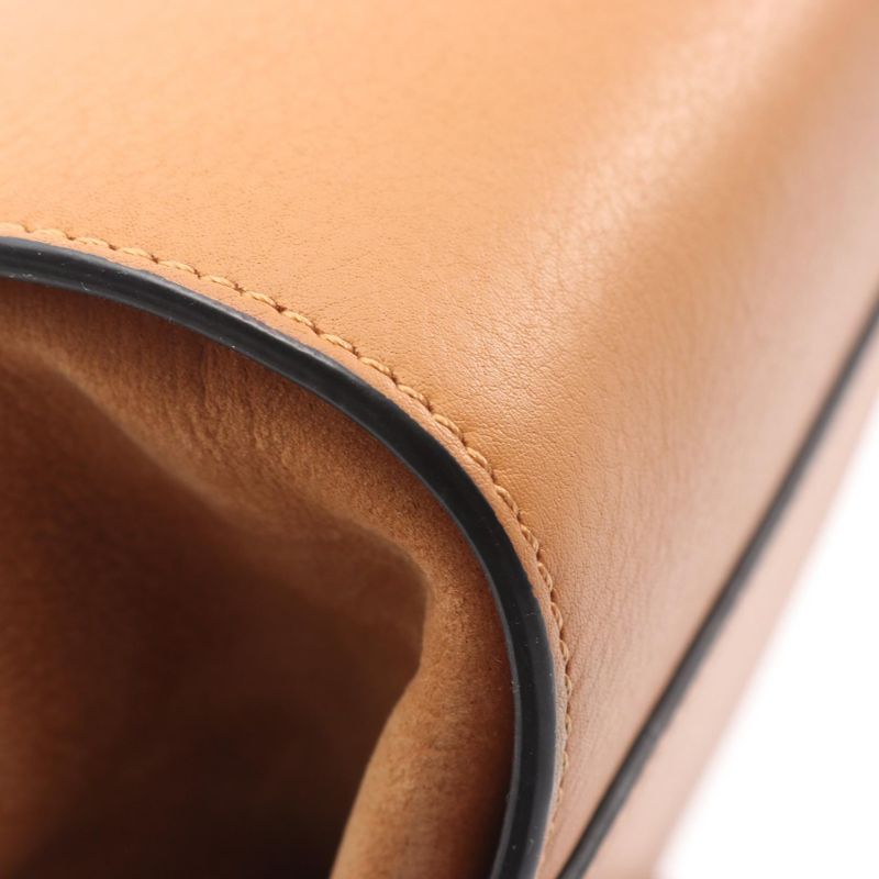 Loewe Shoulder Bag Hammock Drawst Ring Small 314 79 Z95 Camel Leather Hammock