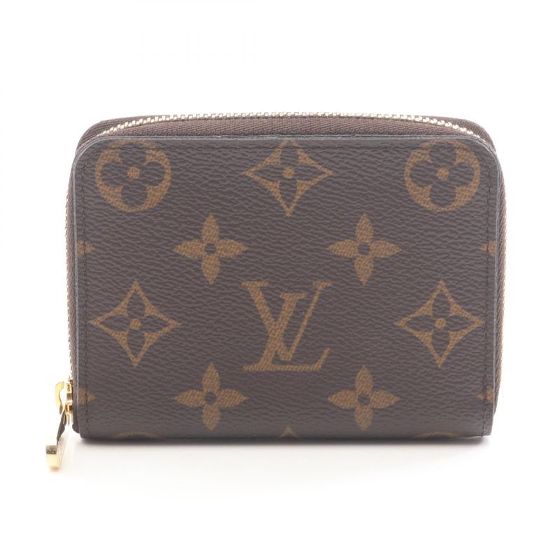 Louis Vuitton Coin Case Zippy Coin Purse M60067 PVC Coated Canvas Zippy Coin