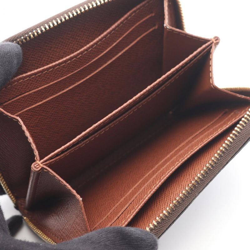 Louis Vuitton Coin Case Zippy Coin Purse M60067 PVC Coated Canvas Zippy Coin