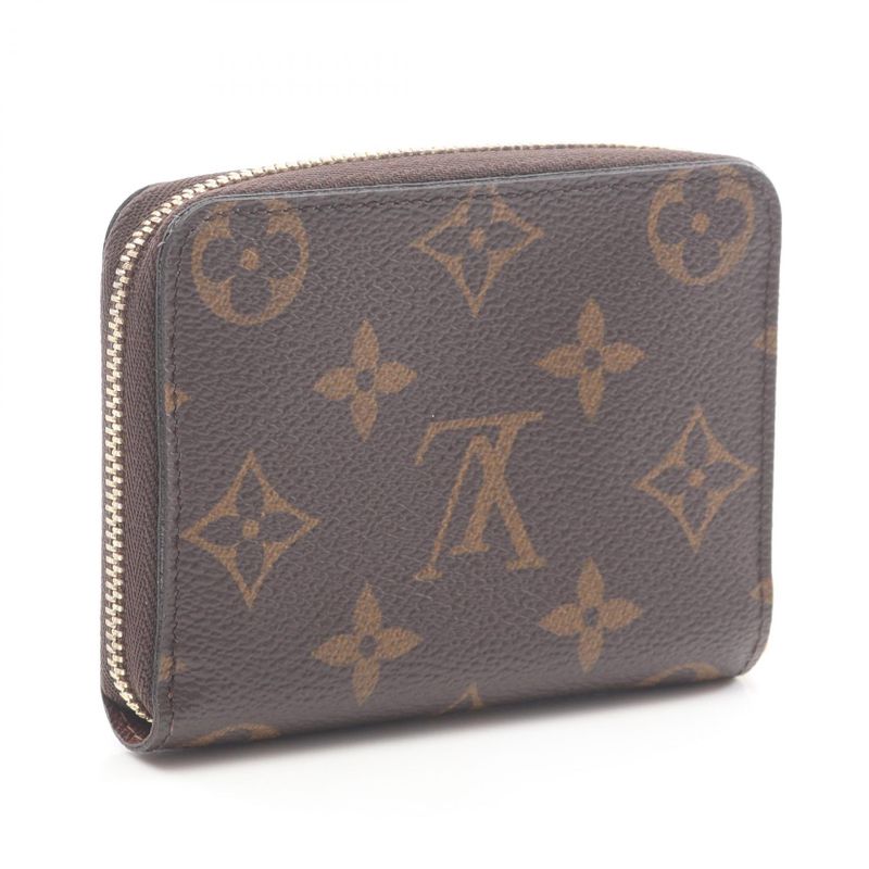 Louis Vuitton Coin Case Zippy Coin Purse M60067 PVC Coated Canvas Zippy Coin
