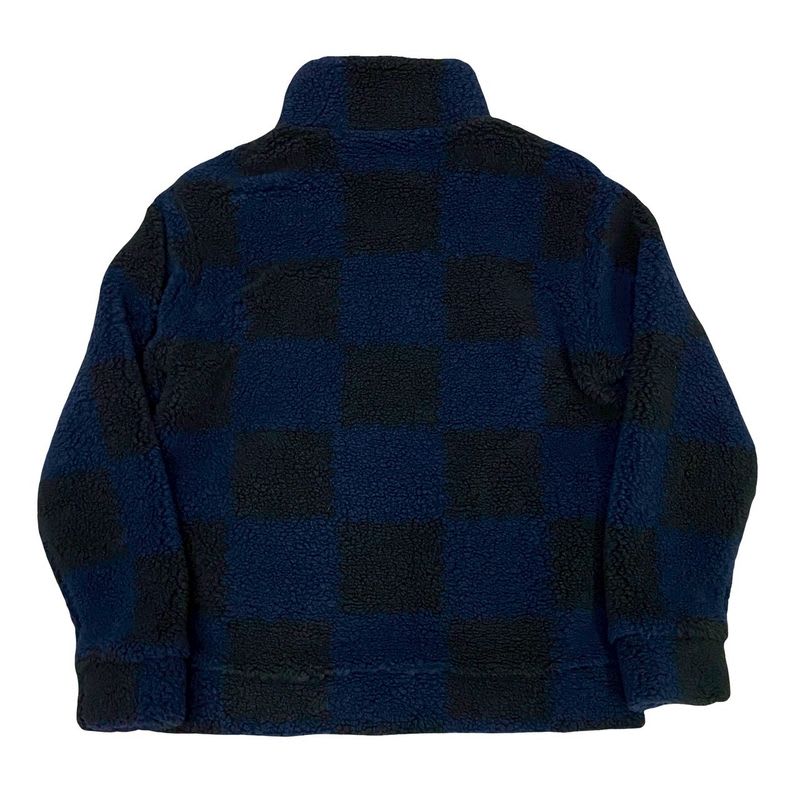 Louis Vuitton NIGO Logo Boa Jacket Polyester Blouson Outerwear XL