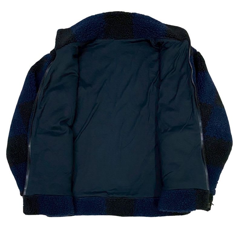 Louis Vuitton NIGO Logo Boa Jacket Polyester Blouson Outerwear XL