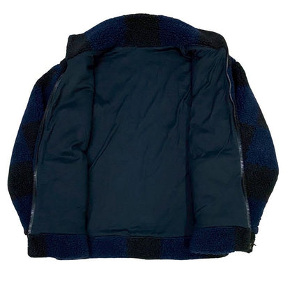 Louis Vuitton NIGO Logo Boa Jacket Polyester Blouson Outerwear XL