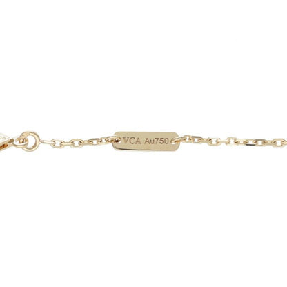 Van Cleef & Arpels Vcard38500 Vintage Alhambra 18K Yellow Gold Carnelian