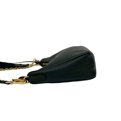 Prada Triangle Logo Hardware Saffiano Leather 2-Way Shoulder Bag